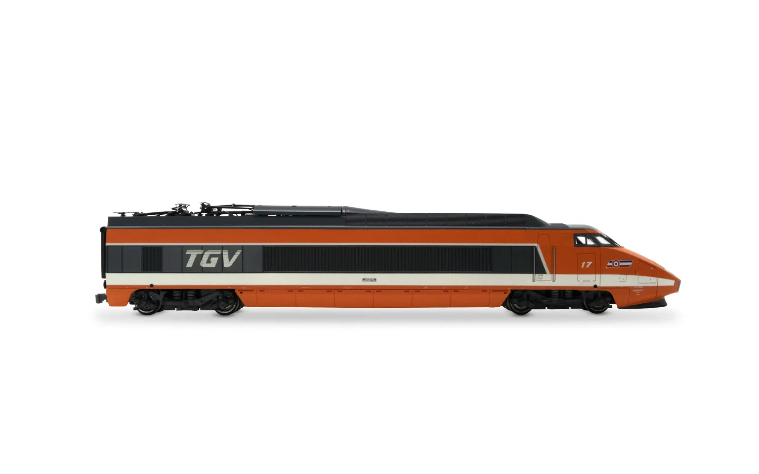 SNCF, 4-unit set, TGV Sud-Est, inaugural version 1981, ep. IV, with DCC sound decoder
