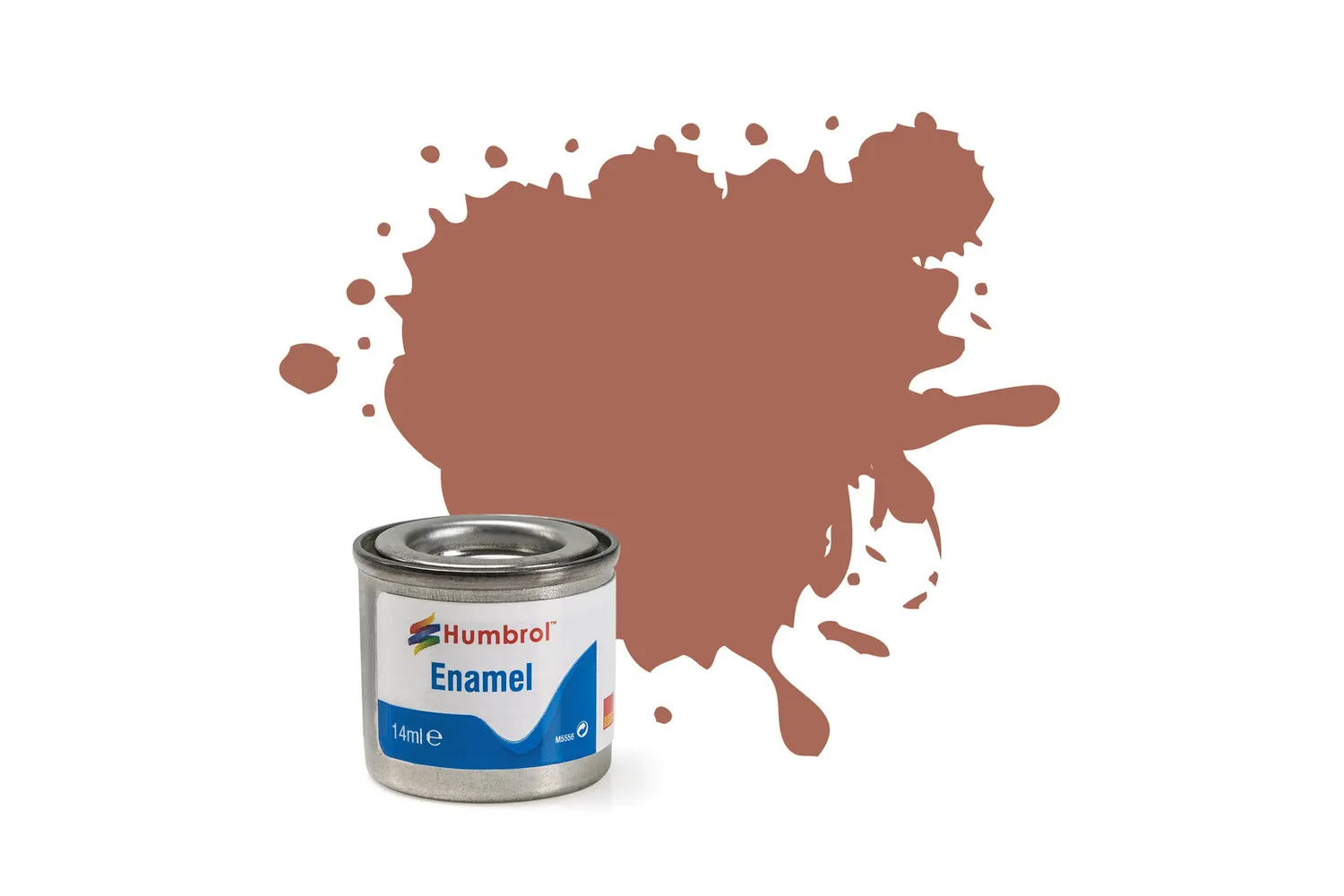 Enamel Paint: 113 - Rust - Matt - (14ml)
