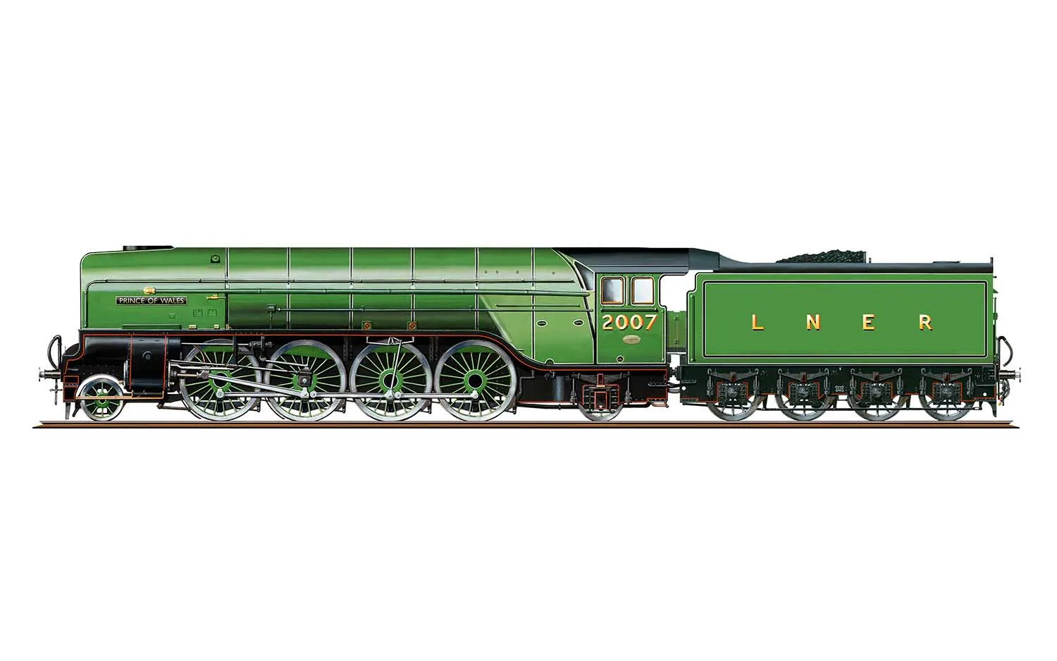 LNER, P2 Class, 2-8-2, 2007 Prince of Wales™ - Era 11