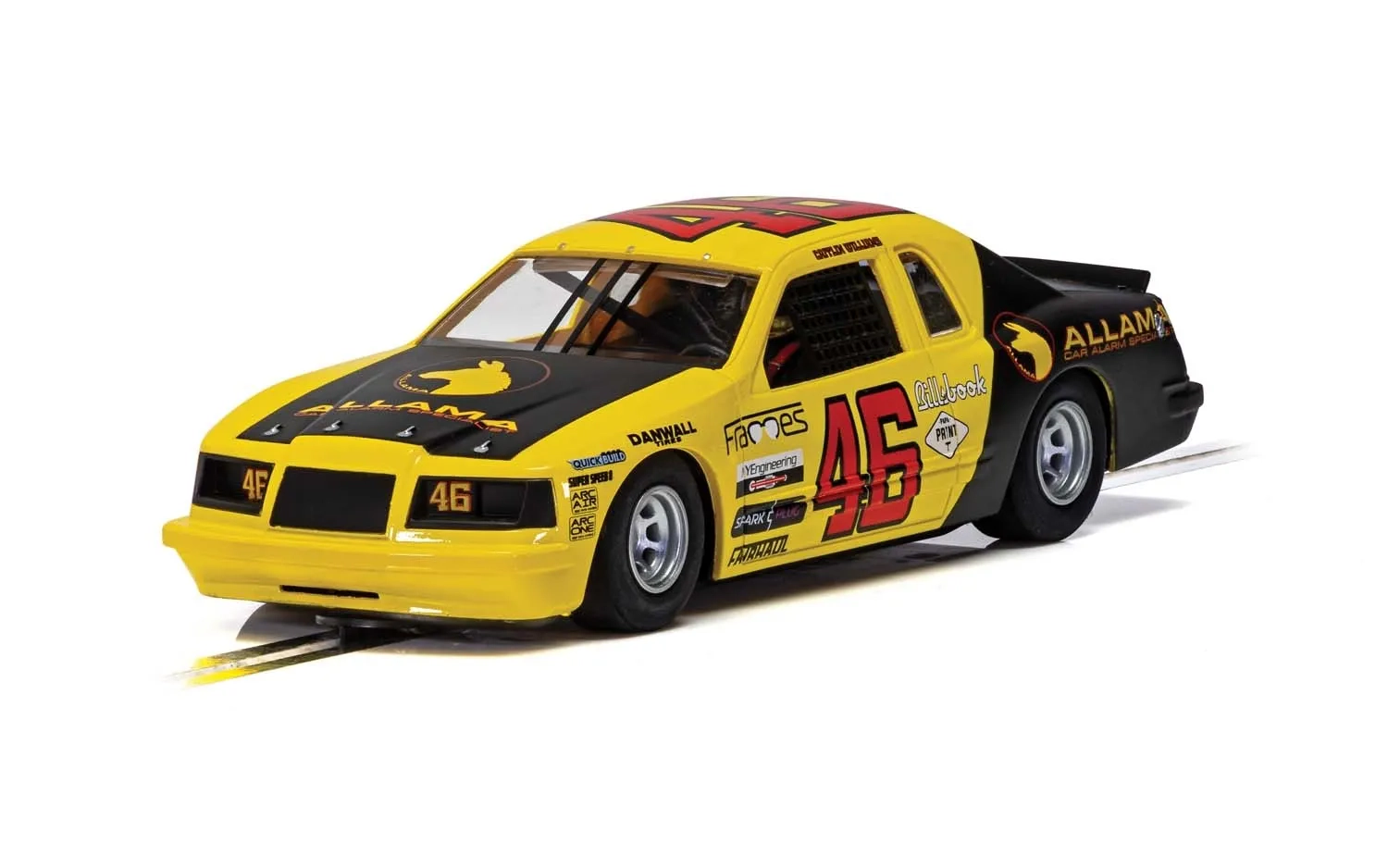 Scalextric Ford Thunderbird Allama #46 1:32 Slot Race Car C4088 