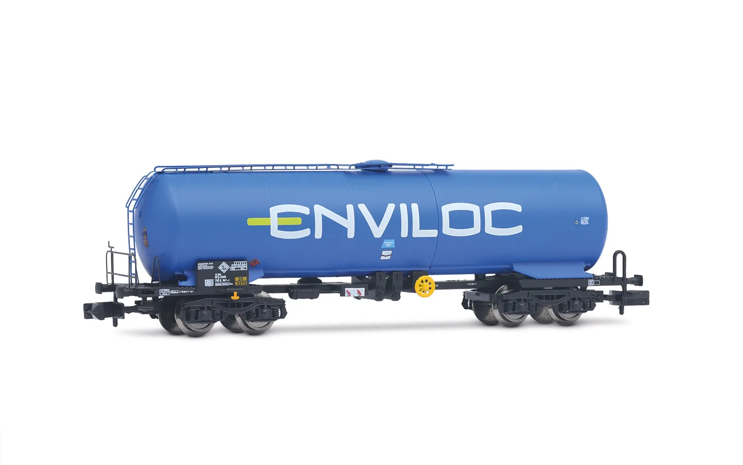 D-ERMD, 4-axle tank wagon "Enviloc", blu livery, ep. VI