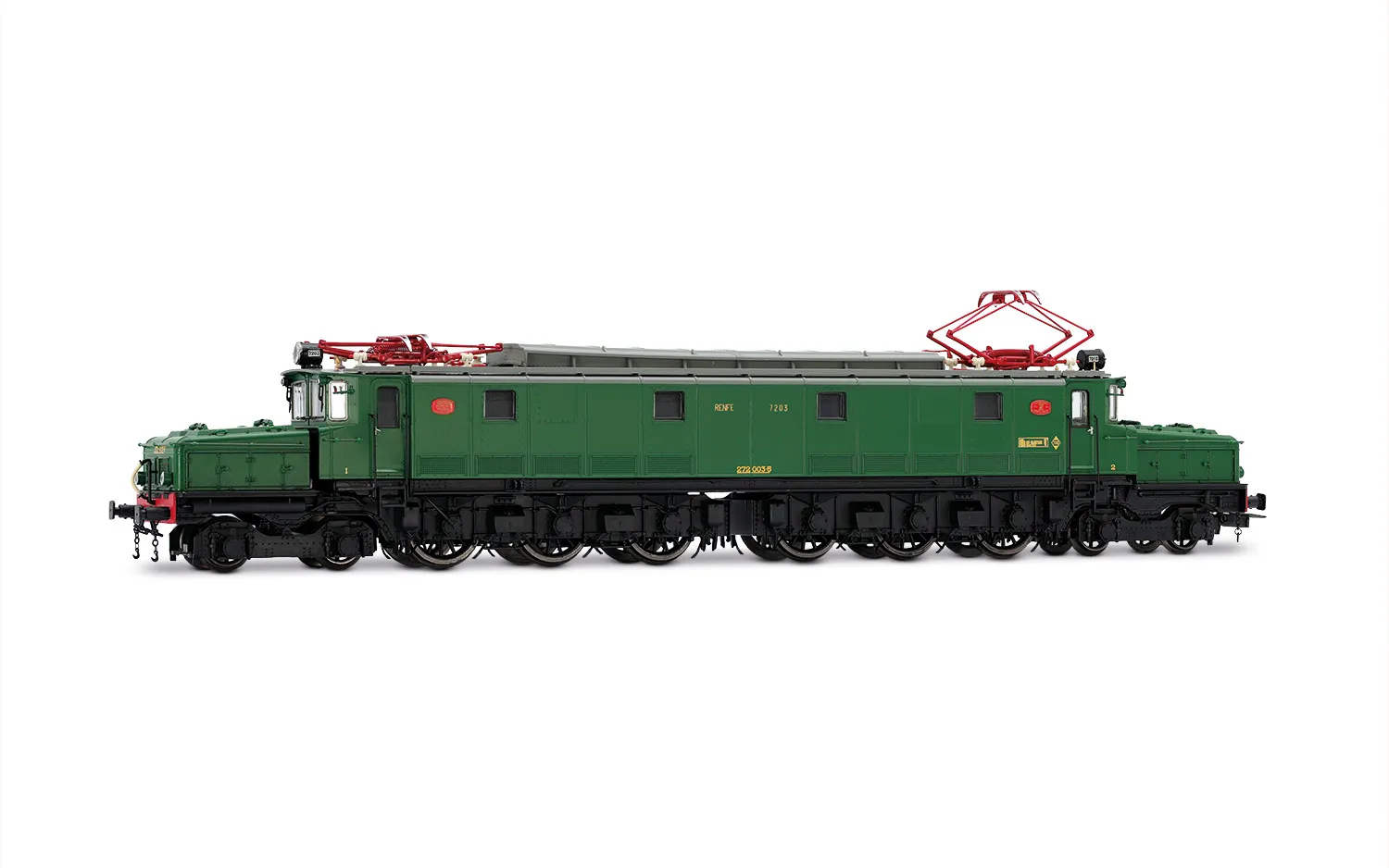 RENFE series 272 heavy electric locomotive (road number 272 003-5), ep. IV, with DCC sound decoder