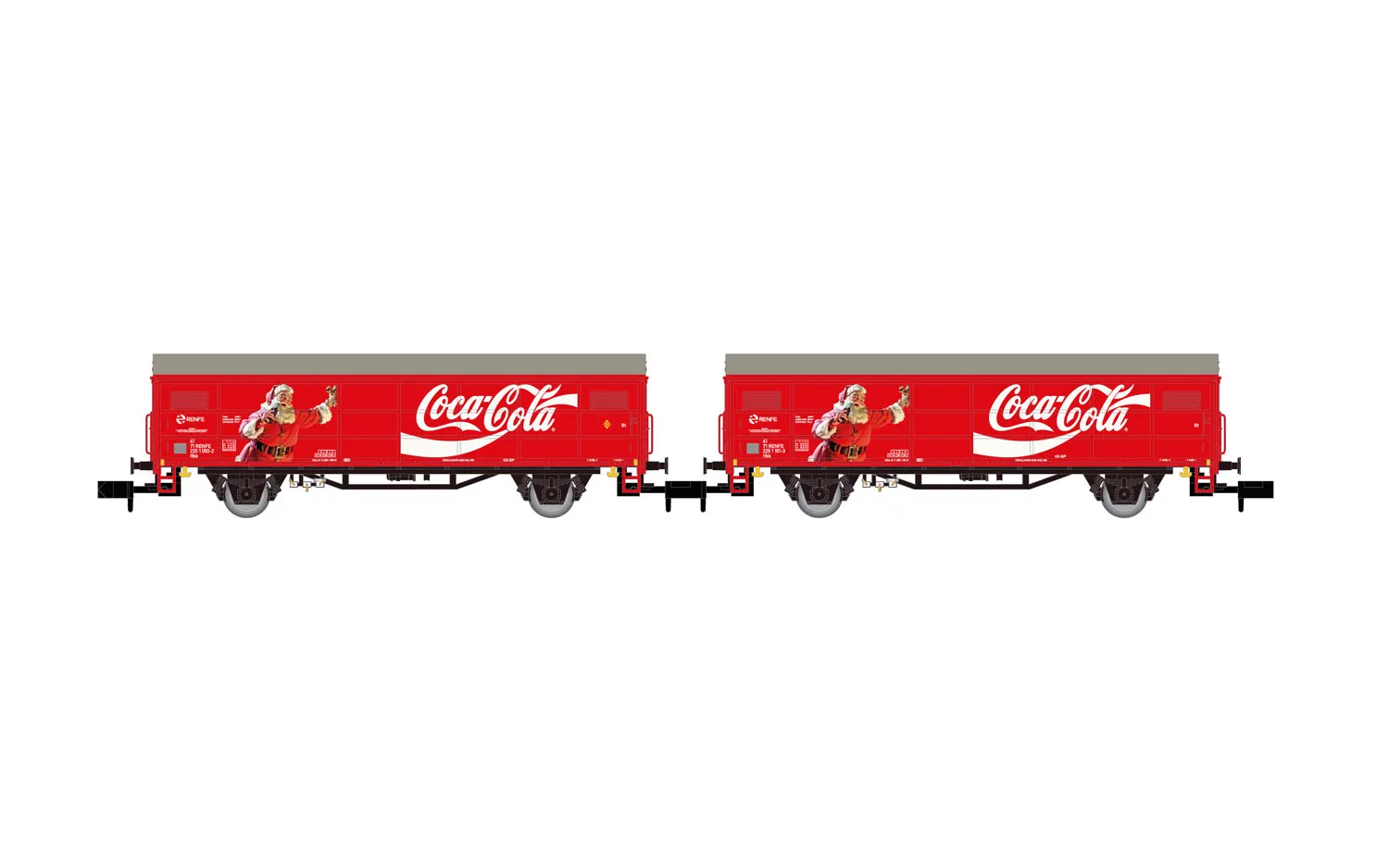 RENFE, 2-unit set JPD wagon "Coca-Cola", ep. IV