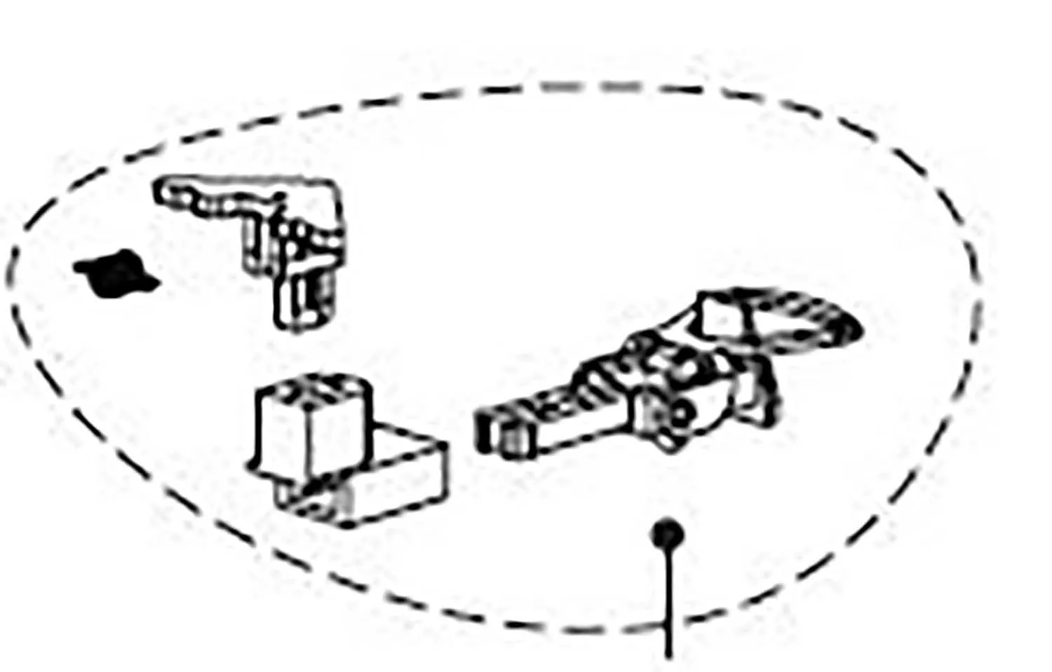 Timone di allontanamento + portagancio