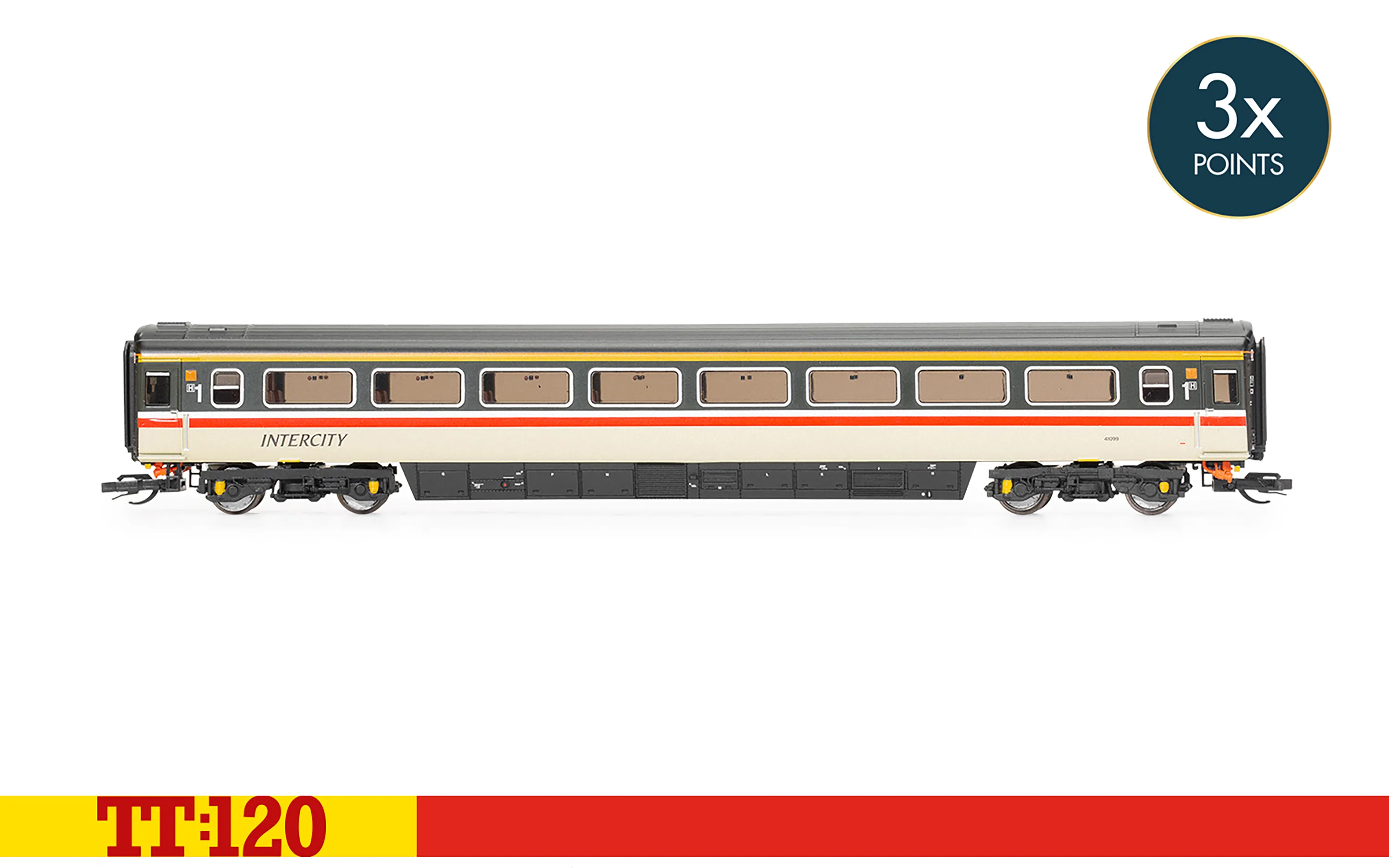 BR Intercity, Mk3 Tourist First, 41099 - Era 8