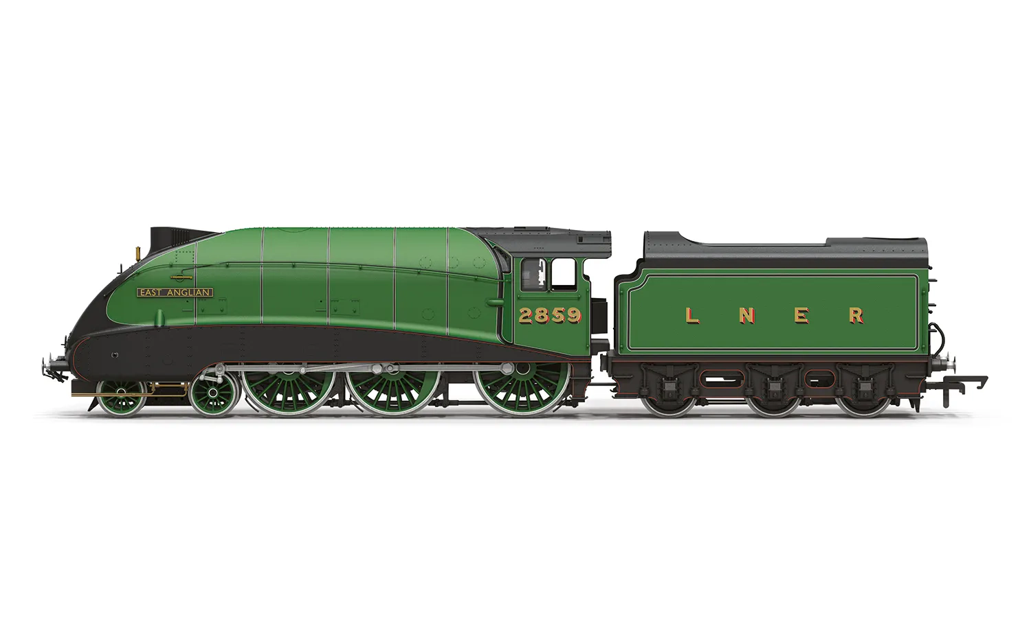 LNER, Class B17/5 4-6-0, 2859 'East Anglian' - Era 3