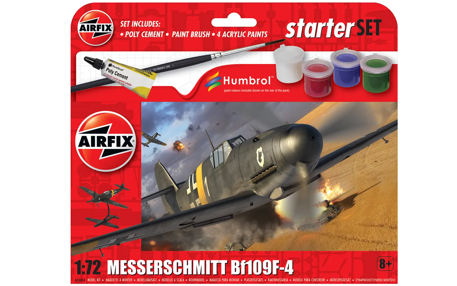 Starter Set - Messerschmitt Bf109F-4