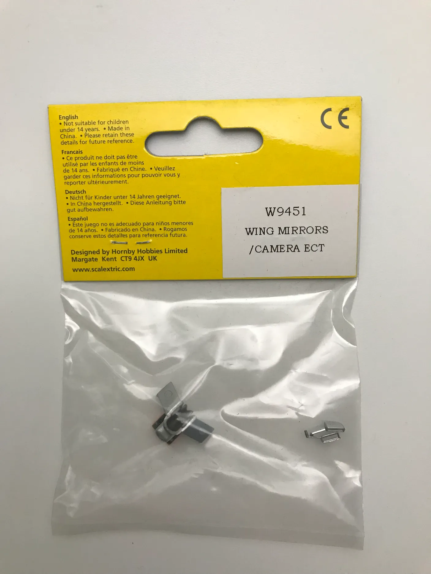 accessory pack, McLaren F1 Wing Mirrors and Camera (C2806)