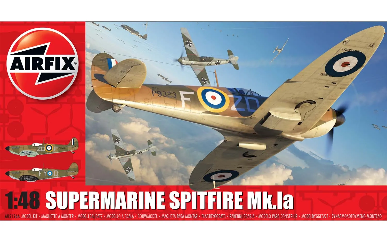 The 1:48 Spitfire Collection