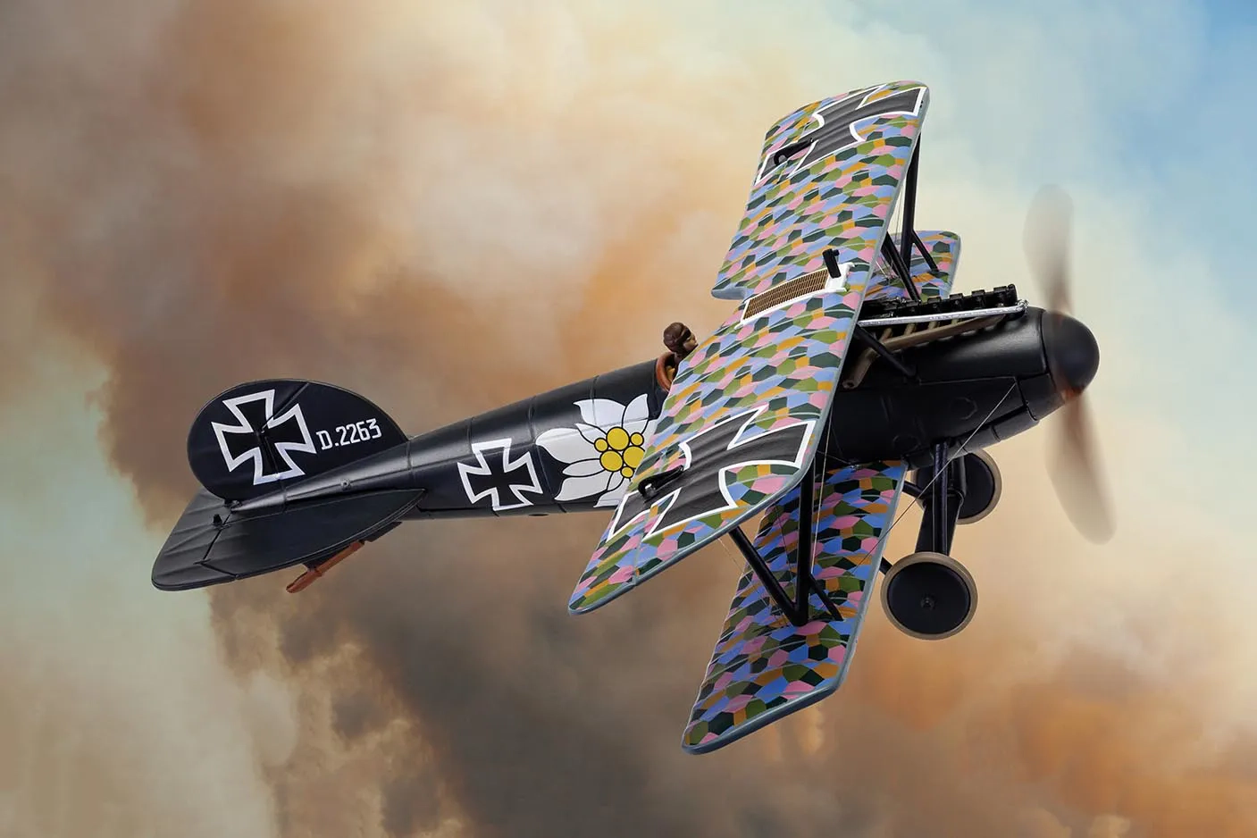 Albatros D.V Biplane -  Jasta 23 - Otto Kissemberth