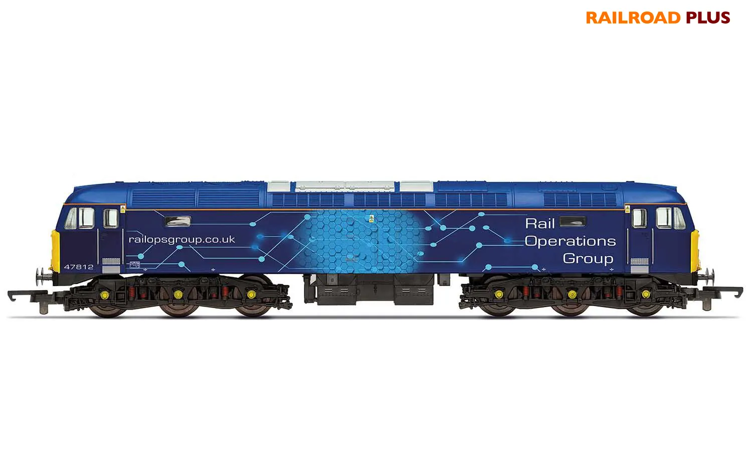 RailRoad Plus ROG, Class 47, Co-Co, 47812 - Era 11