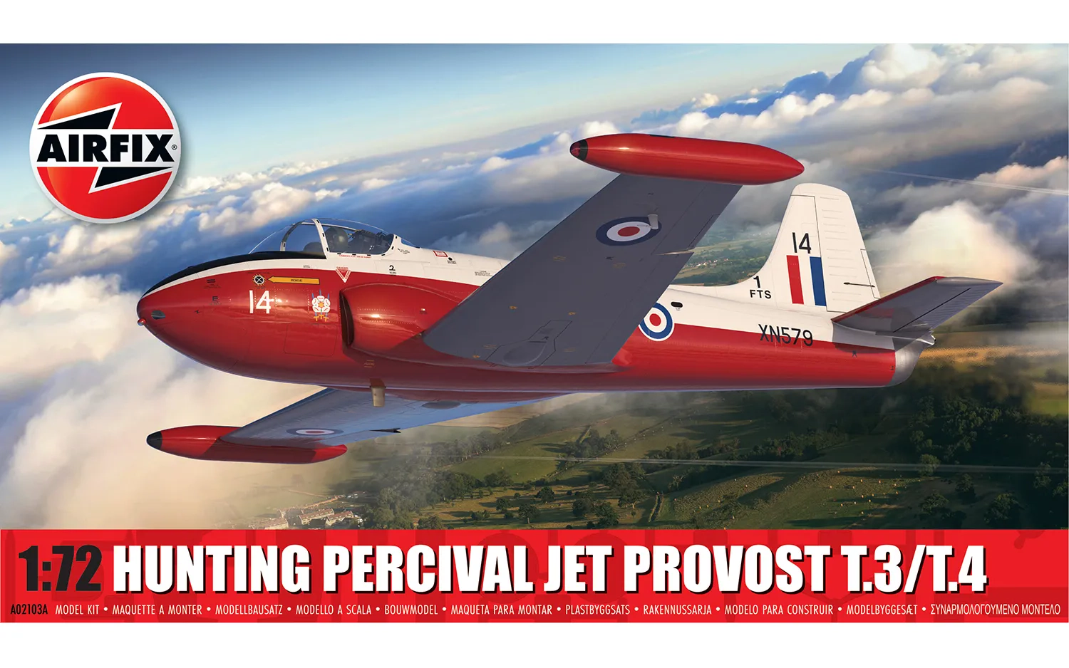 Hunting Percival Jet Provost T.3/T.4