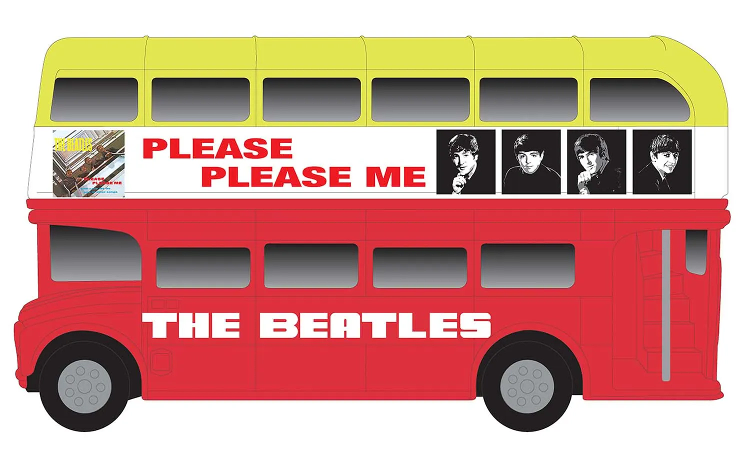 The Beatles London Bus - Please Please Me