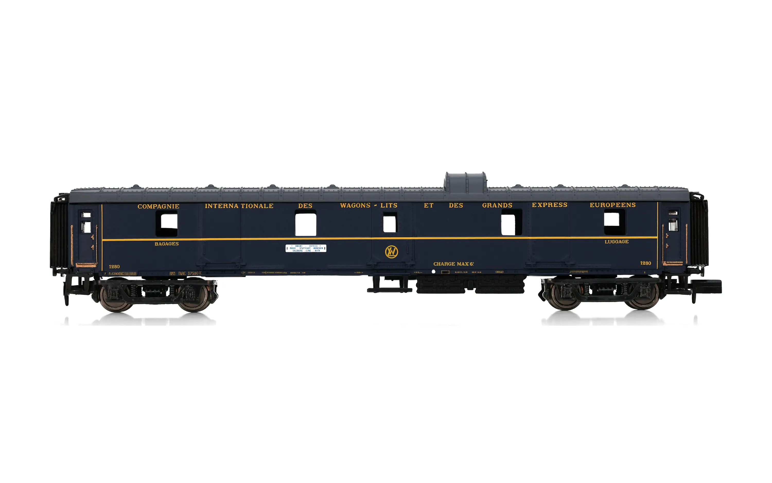 CIWL, 5-tlg. Set Reisezugwagen „Orient Express", Box-Set zum 140-jährigen Jubiläum, Ep. II