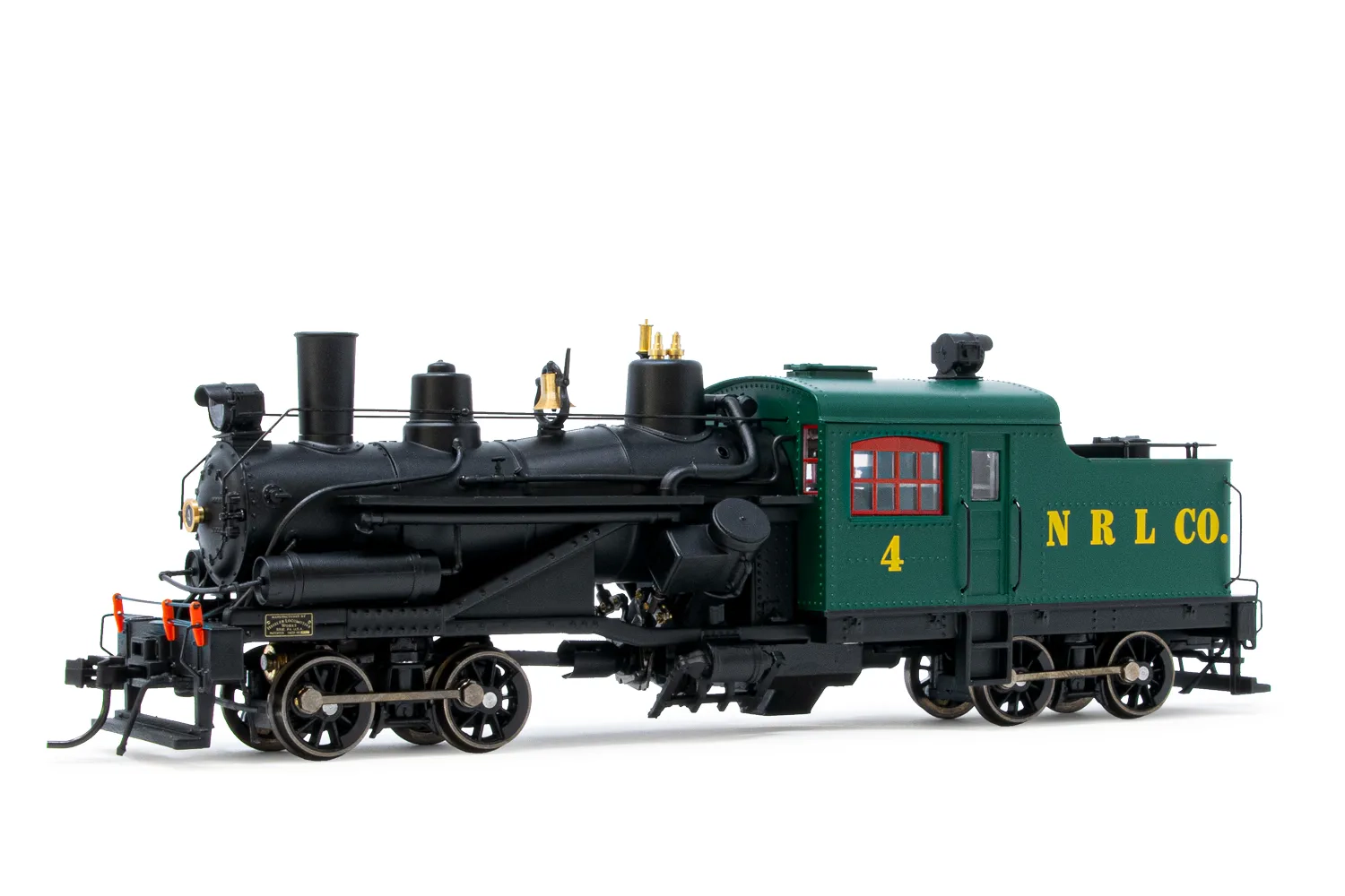 Locomotiva a vapore Heisler, 2 carrelli motore, "Northern Redwood Lumber Company #4", ep. III, con DCC Sound decoder