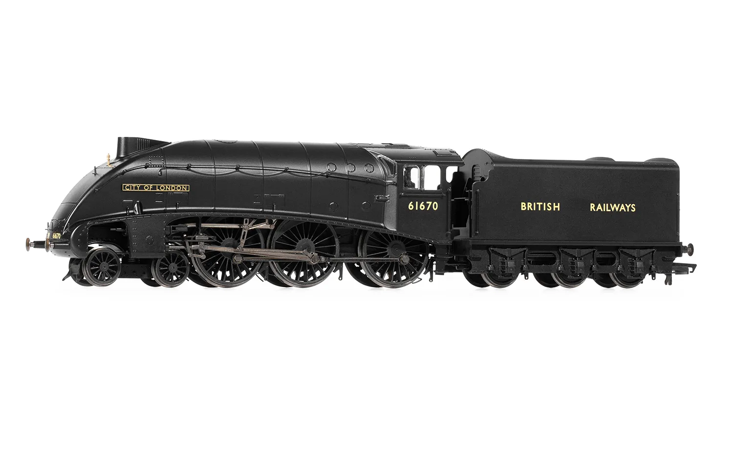 BR, Class B17/5, 4-6-0, 61670 'City of London' - Era 4