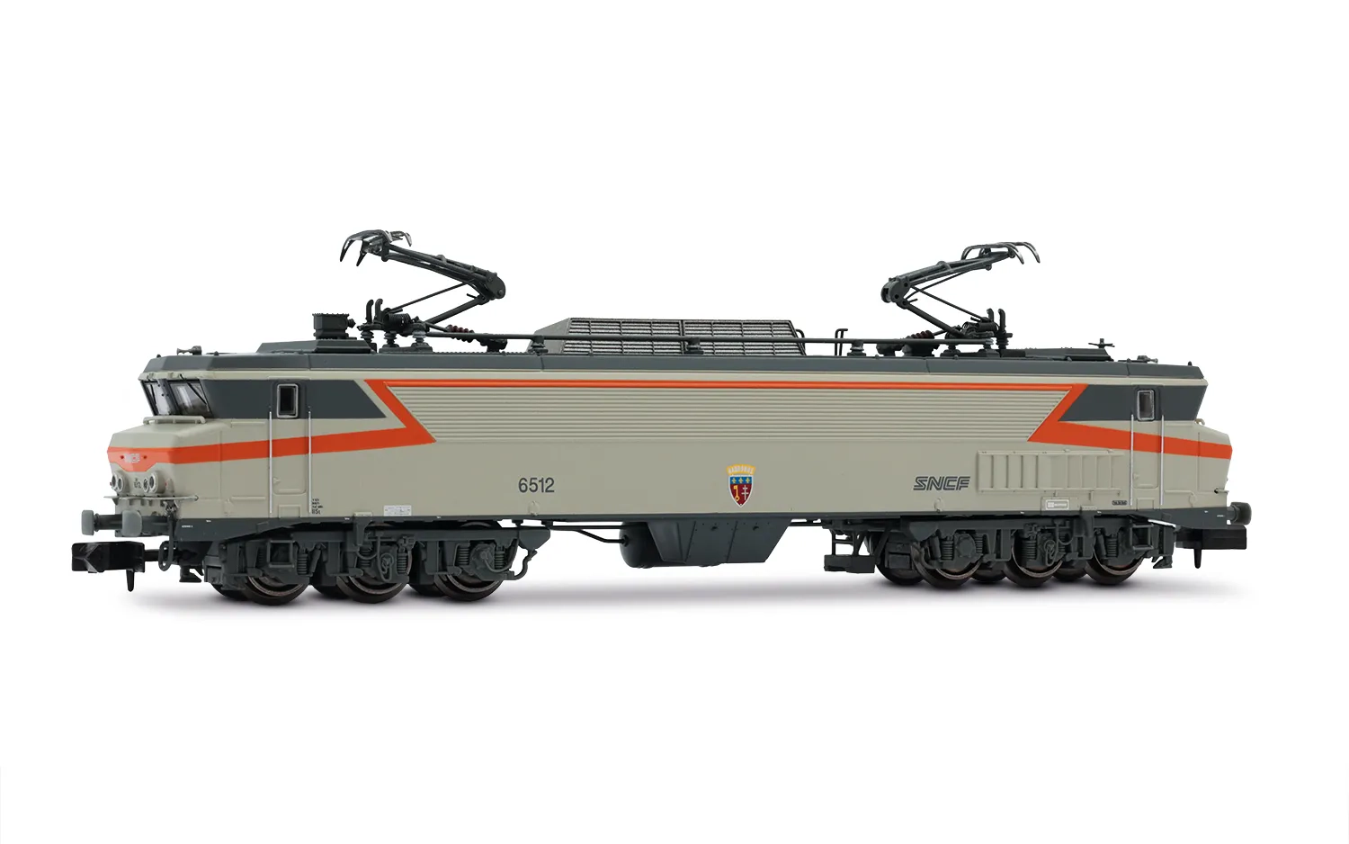 SNCF, locomotive électrique CC 6512, livrée « Béton », ép. IV, avec décodeur sonore
