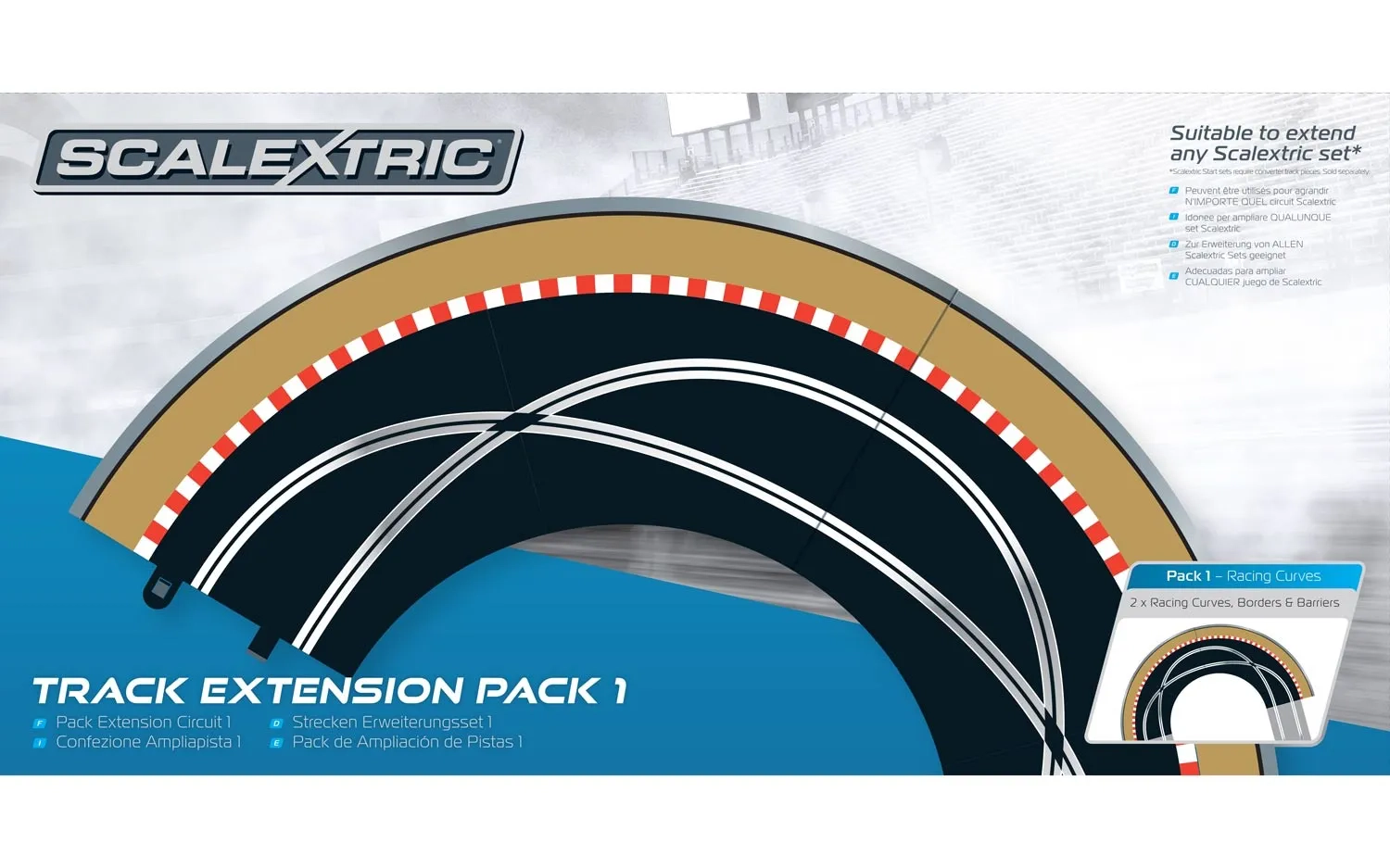 Scalextric 1:32 Track Extension Pack 4 