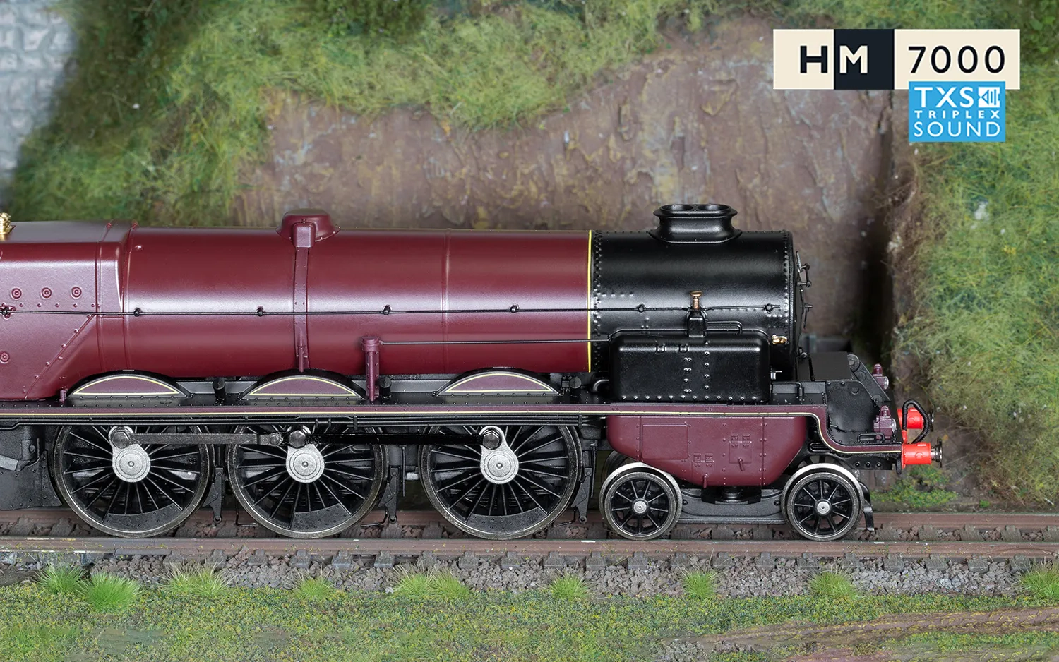 LMS, Princess Royal Class 'The Turbomotive', 4-6-2, 6202 - Era 3 (Sound Fitted)