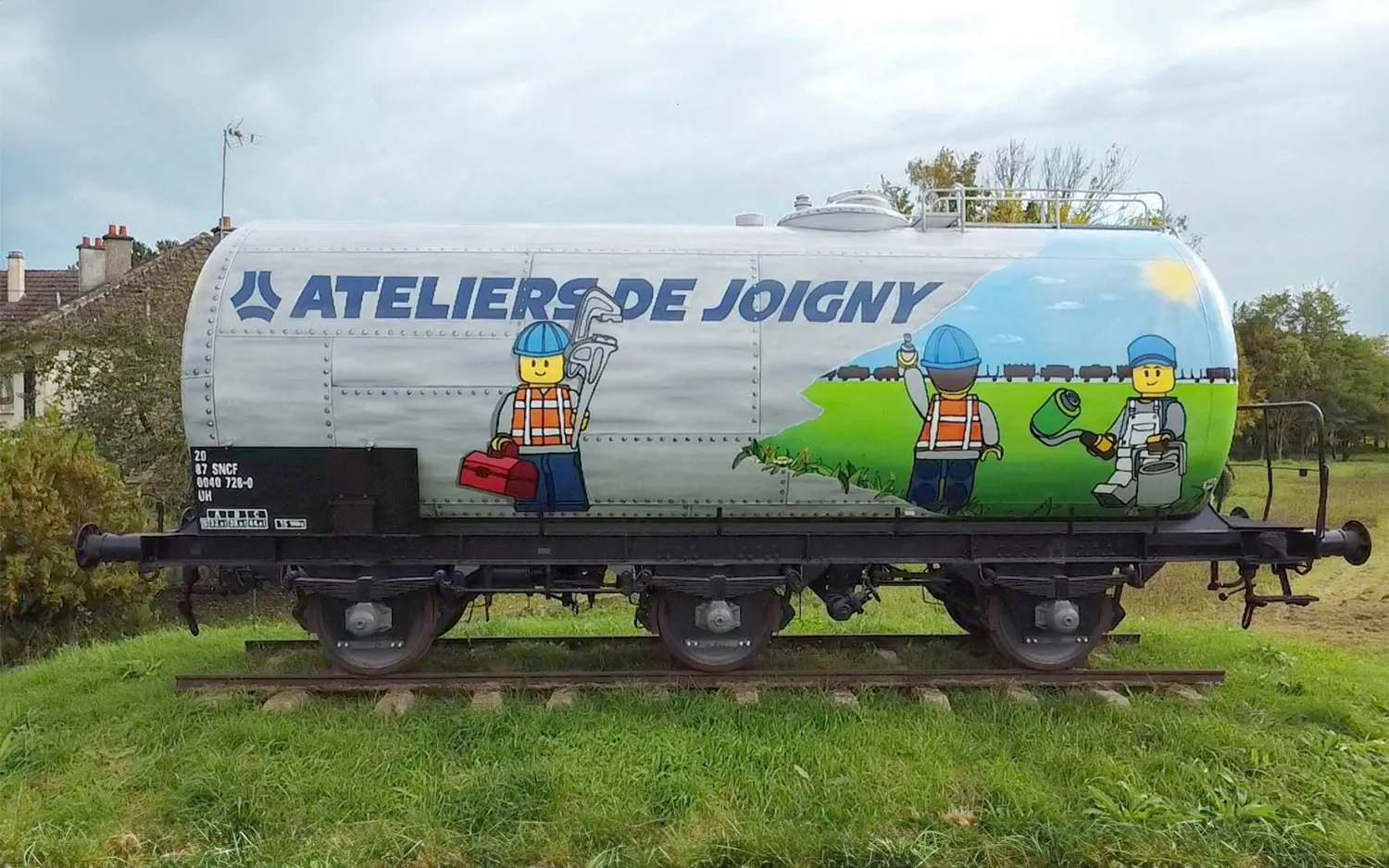 VTG, wagon-citerne à 3 essieux « Ateliers de Joigny », ép. VI