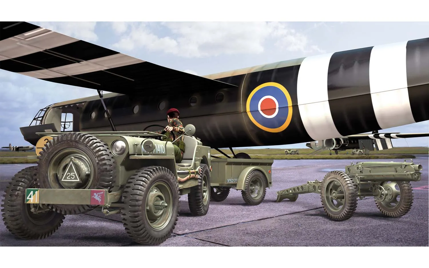 Small Starter Set Willys MB Jeep