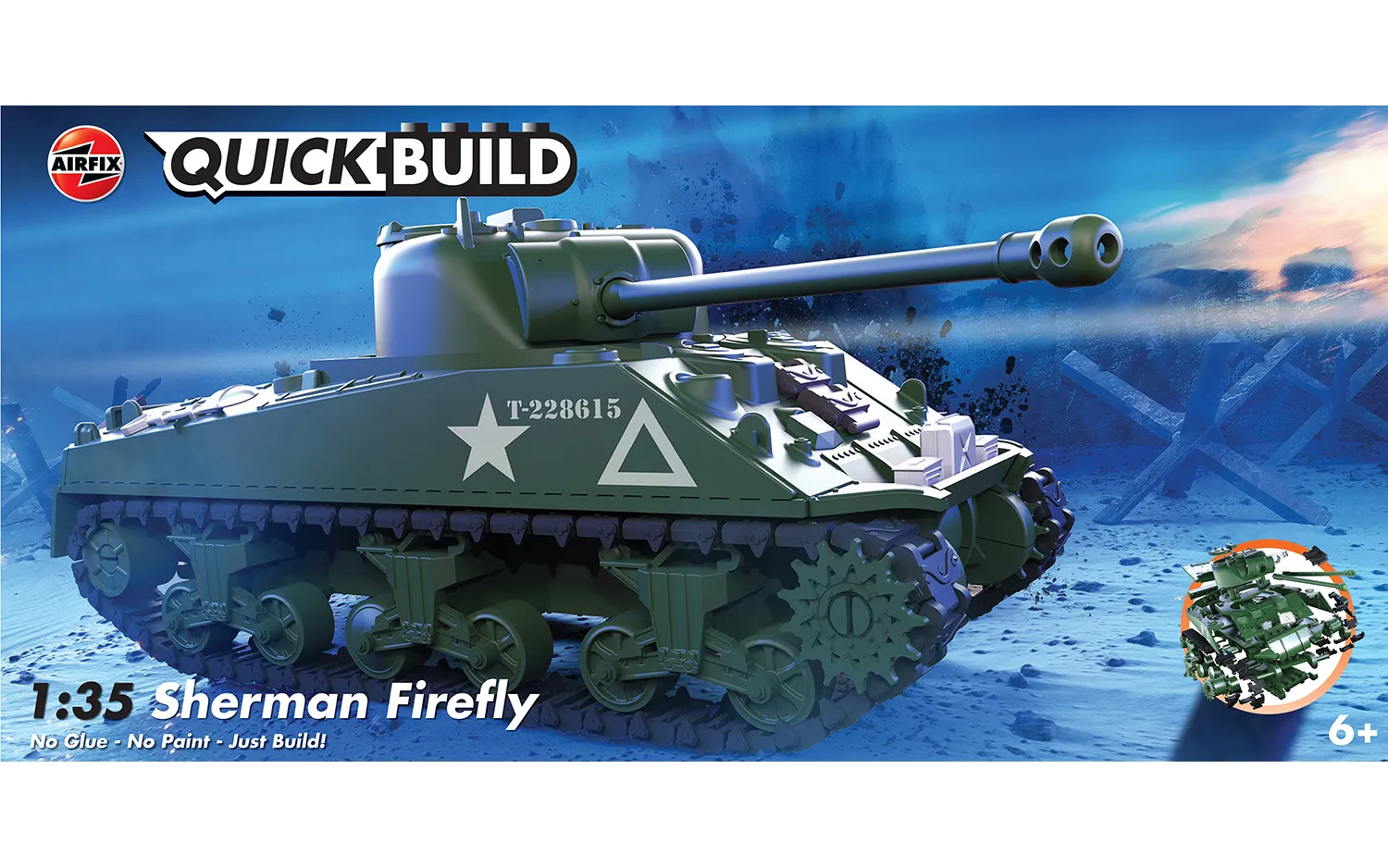 QUICKBUILD Sherman Firefly