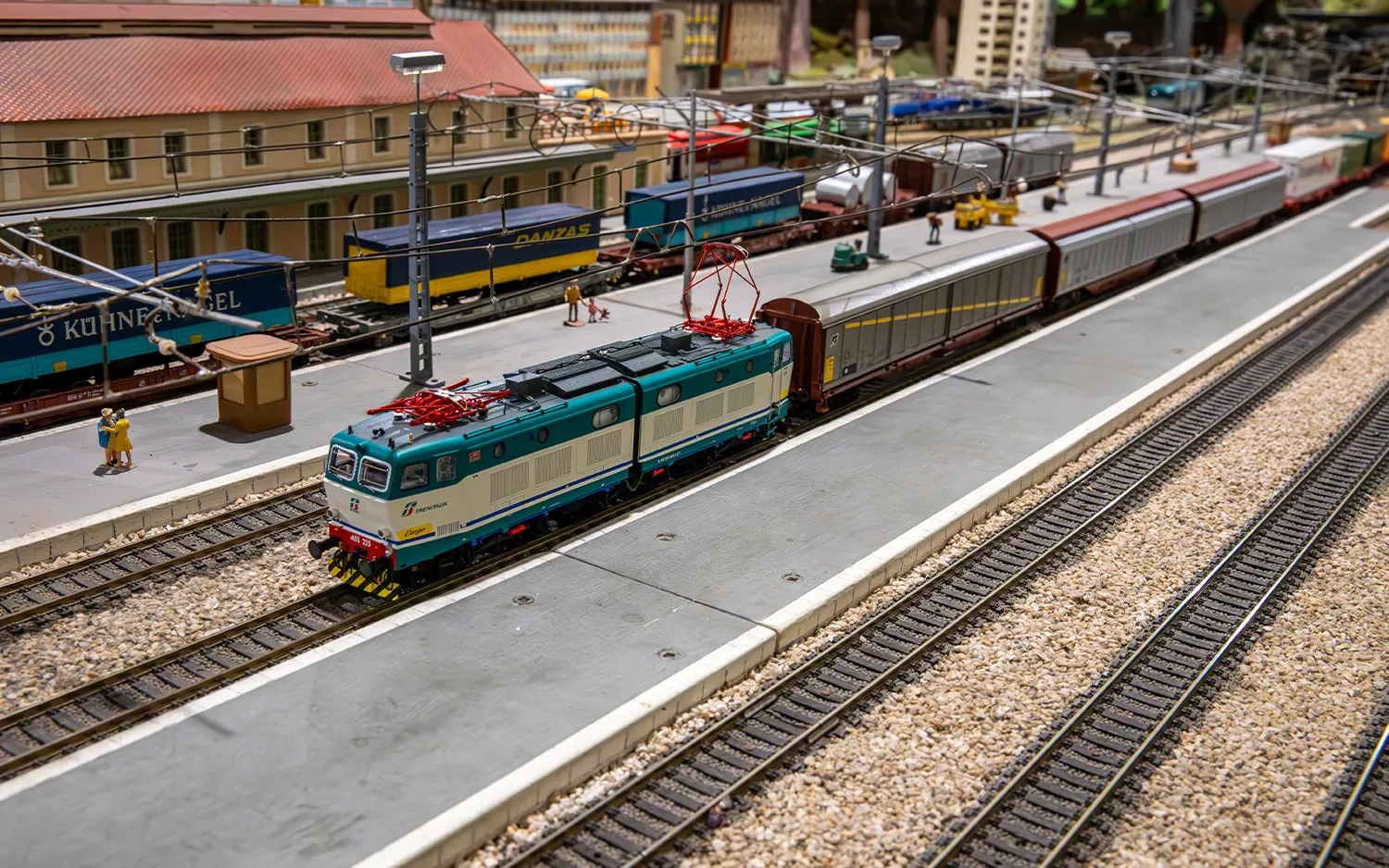 FS, locomotiva elettrica E.655, 2a serie, livrea XMPR, ep. V-VI, con DCC Sound decoder