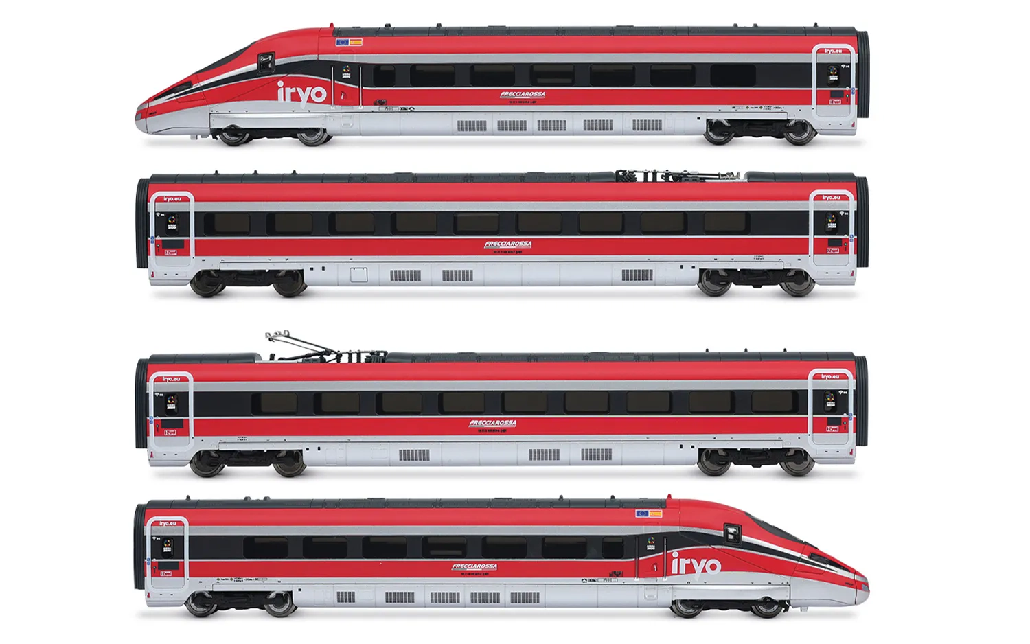 Iryo, 4-unit base set of the high-speed train "Frecciarossa 1000", ep. VI