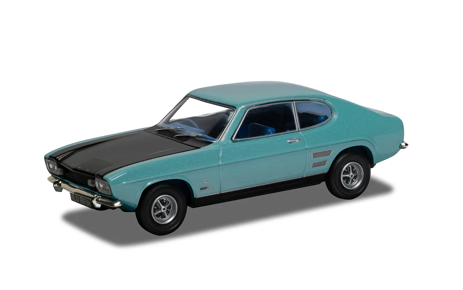 Ford Capri Mk1 1600 GT XLR, Glacier Blue