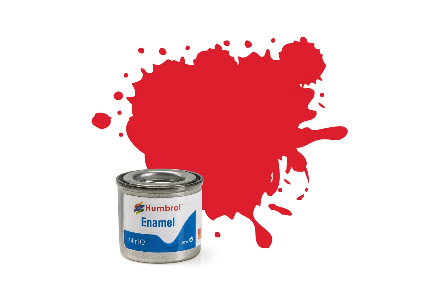 Enamel Paint: 19 - Bright Red - Gloss - (14ml)
