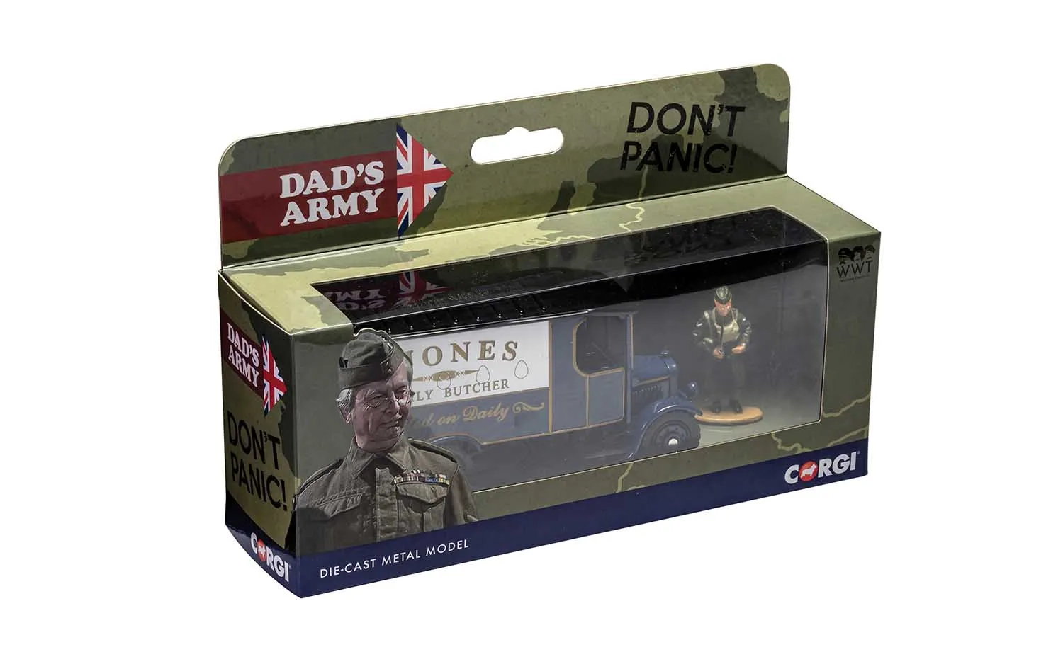 Dad’s Army J. Jones Thornycroft Van & Mr Jones Figurine