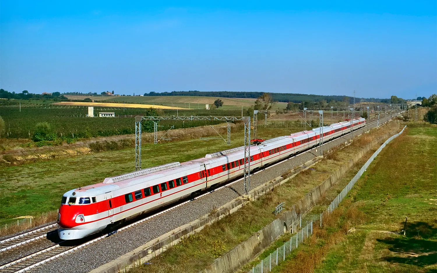 FS, 5-unit additional coaches pack of ETR 450, 1st/2nd class, IC 500/517 "Giotto" Milan-Rome