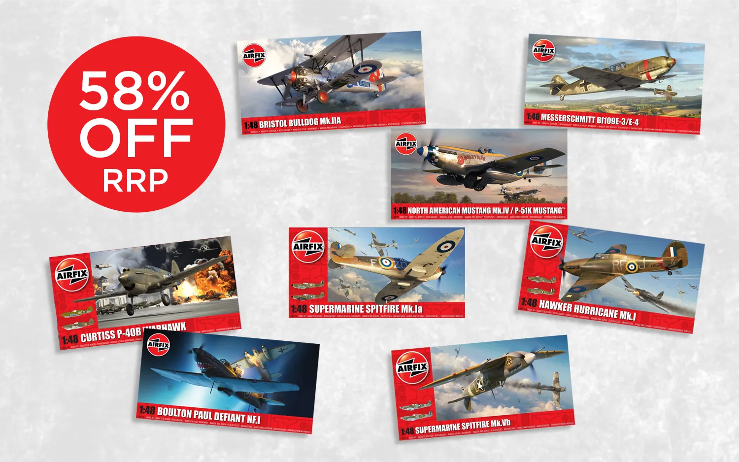 1:48 Scale Fighter Bundle