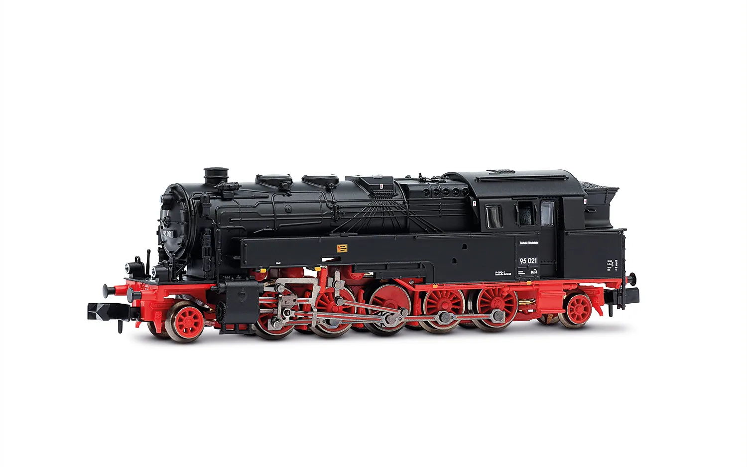DR, steam locomotive 95 021, coal-fired, with modernized sand box, ep. III, with sound decoder