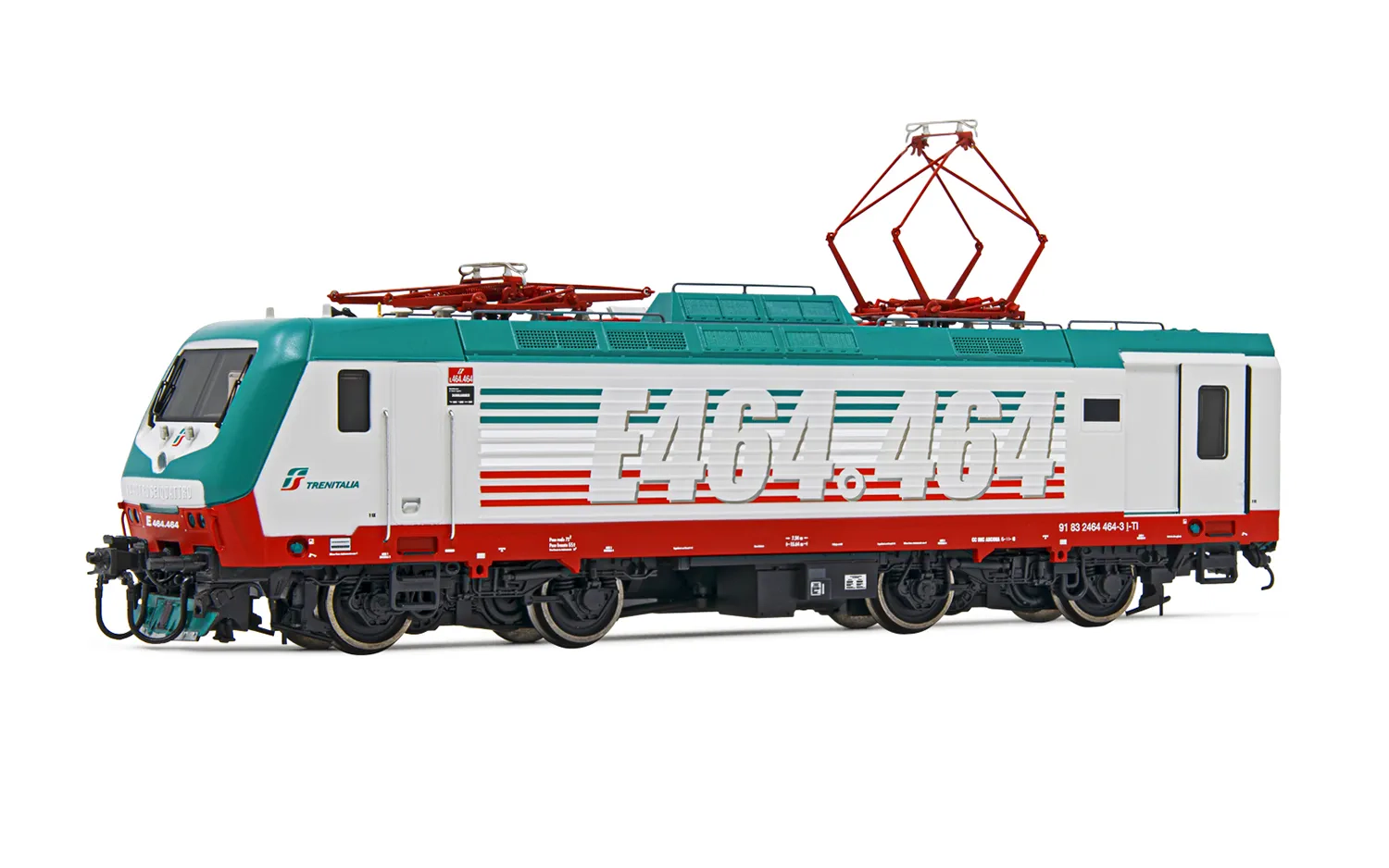 FS Trenitalia, locomotiva elettrica E.464 464, livrea "Quattroseiquattro", ep. VI