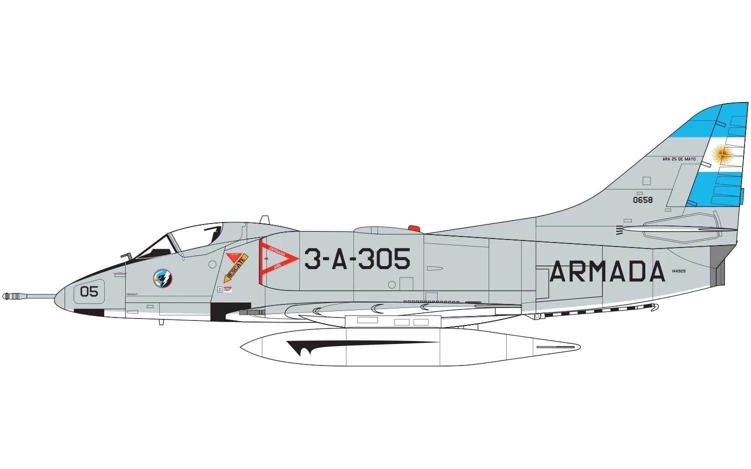 Douglas A-4B/Q Skyhawk