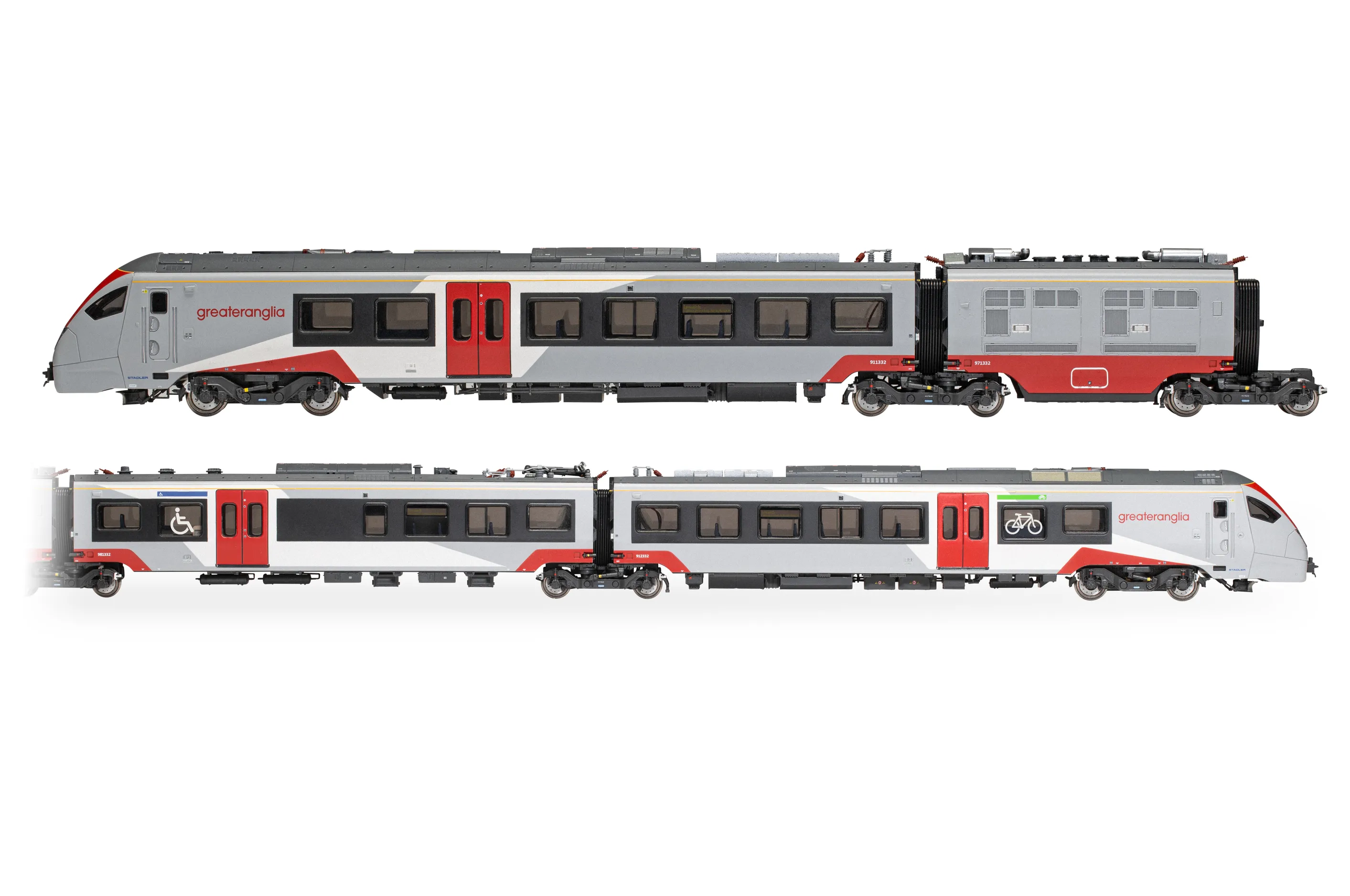 Greater Anglia - Class 755/3 'FLIRT' - 3 Car Train Pack