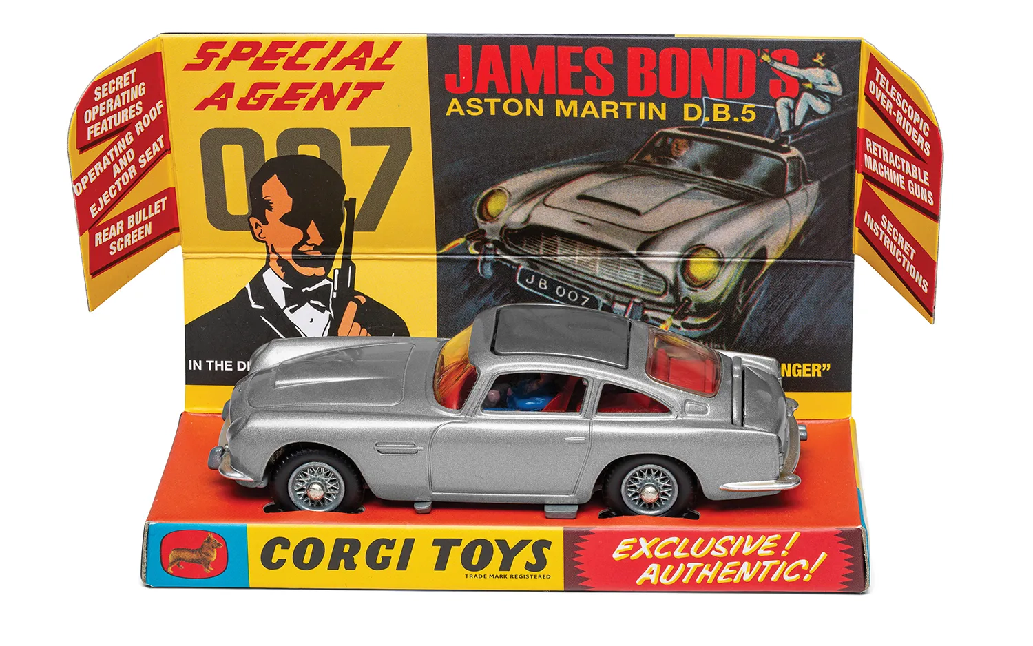 James Bond Aston Martin DB5 – Silver