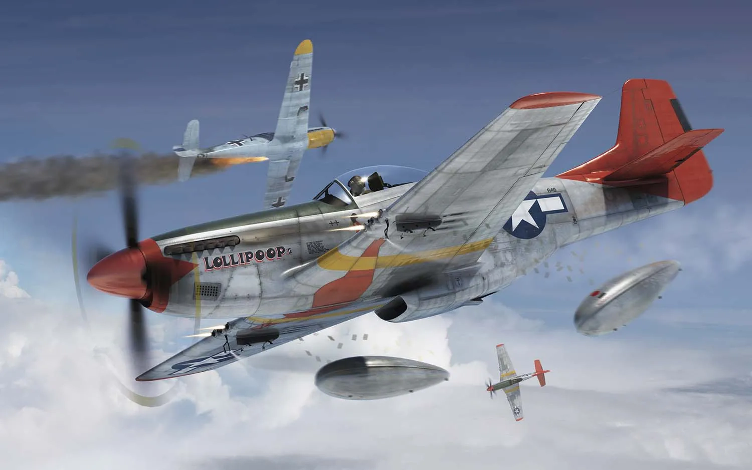 Airfix A01004 North American P-51D Mustang 1:72 Scale Series 1 Plastic Model Kit 