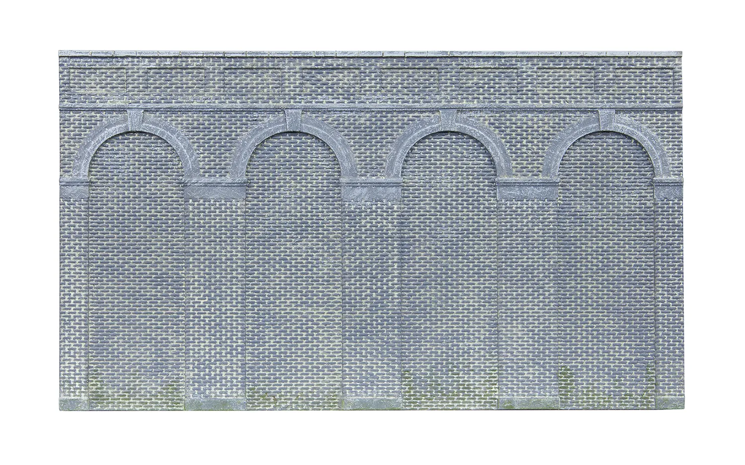 High Level Arched Retaining Walls x 2 (Engineers Blue Brick)