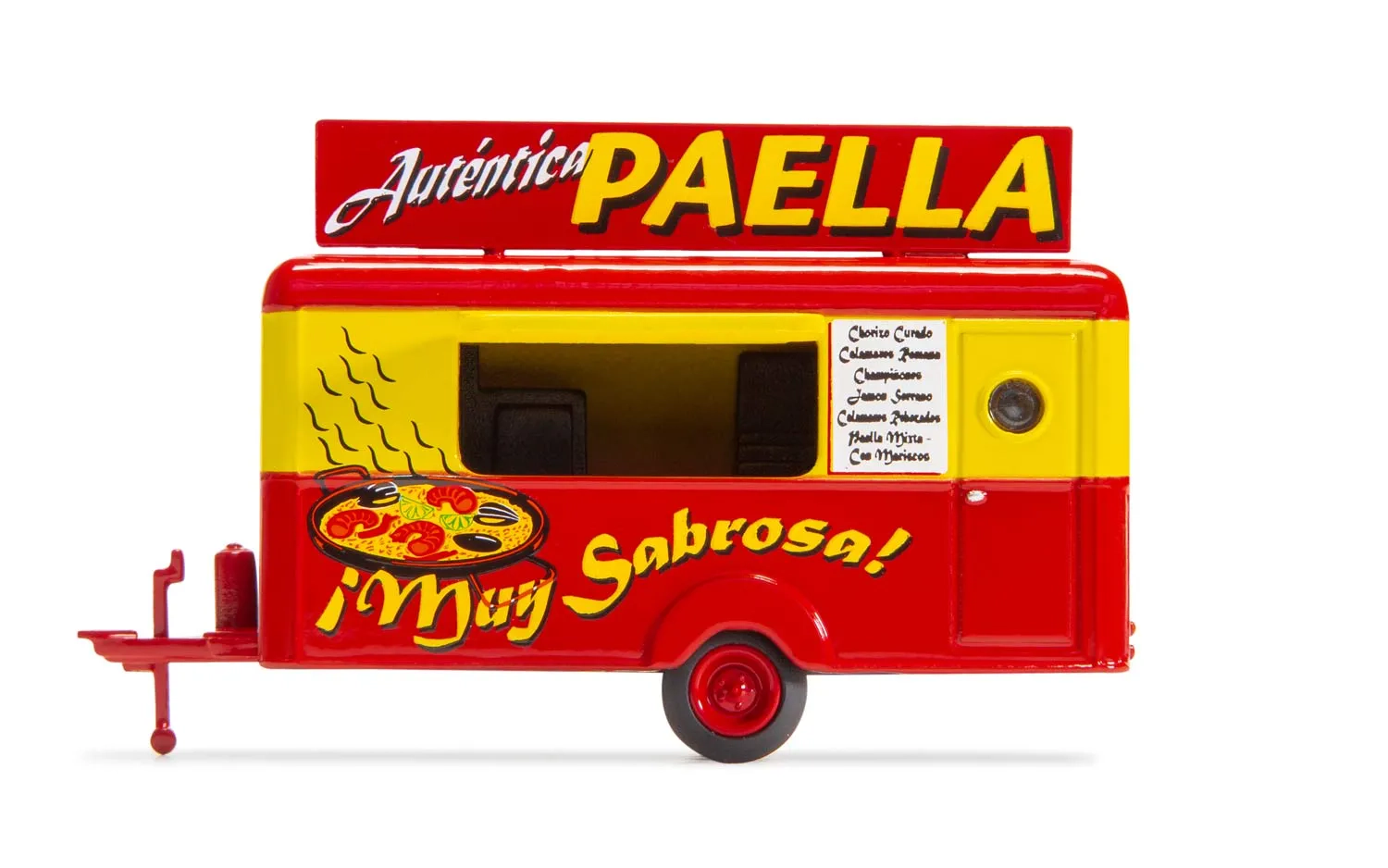 (H0 1:87) Paella Trailer