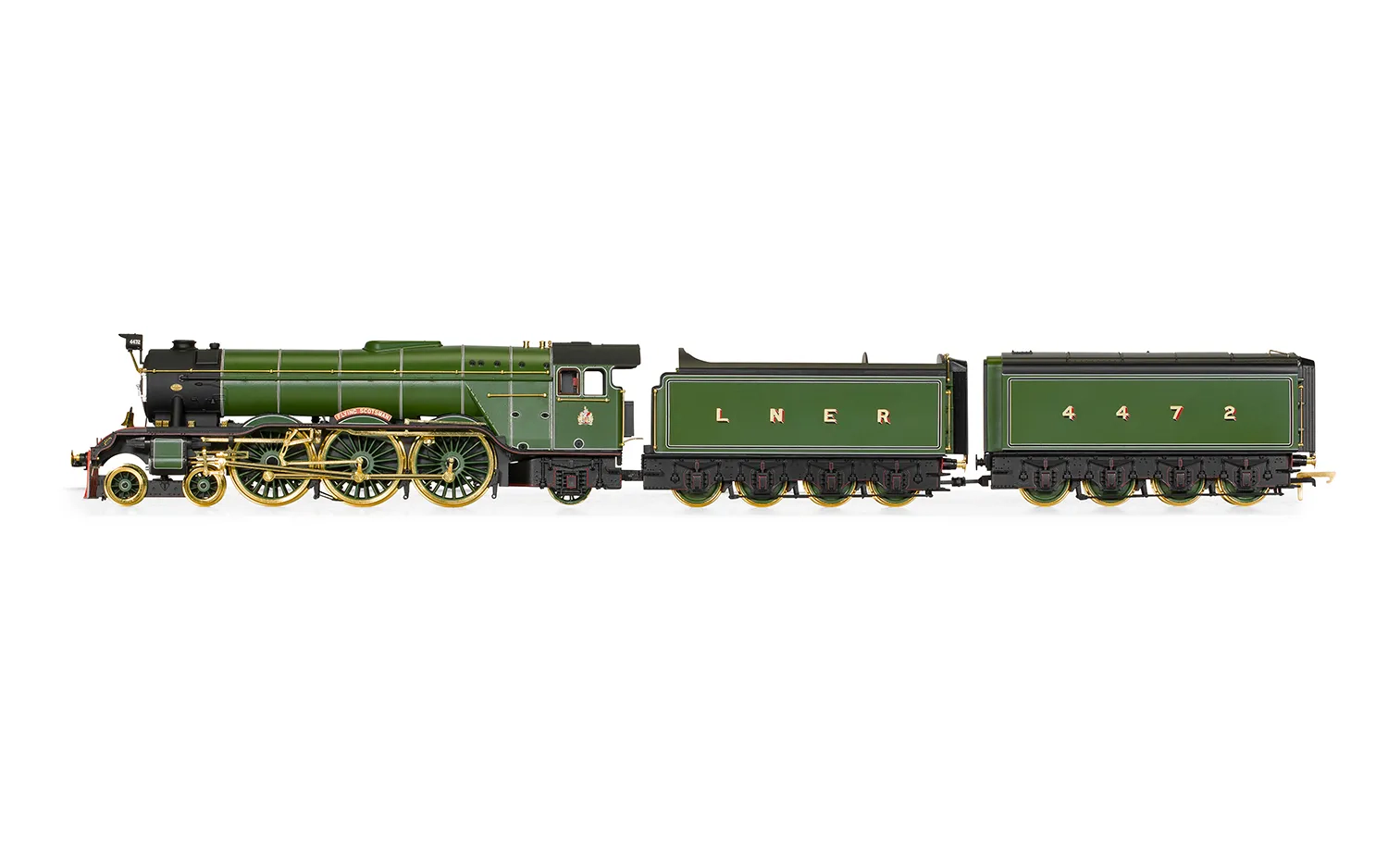Hornby Dublo: LNER, A3 Class, 4-6-2, 4472 'Flying Scotsman' - Era 6 - Gold Plated & Limited Edition