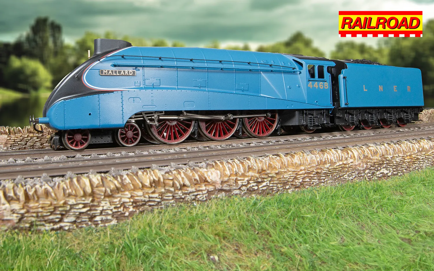 Locomotive Hornby LNER Class A4 Mallard, Modèle R3371, Occasion
