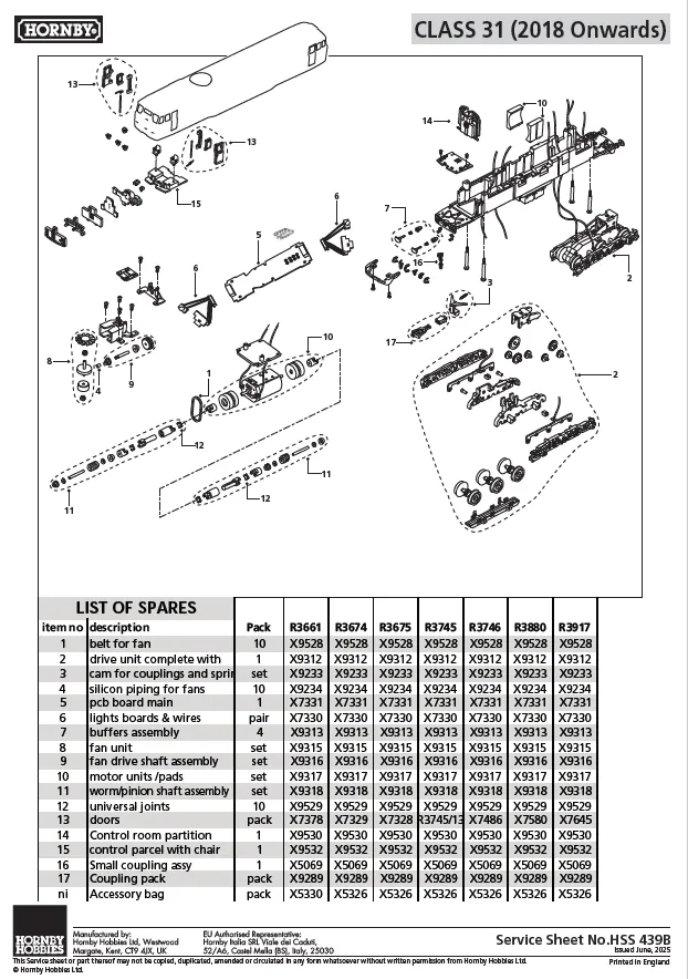 BR, Class 31, A1A-A1A, 31147 'Floreat Salopia' - Era 8