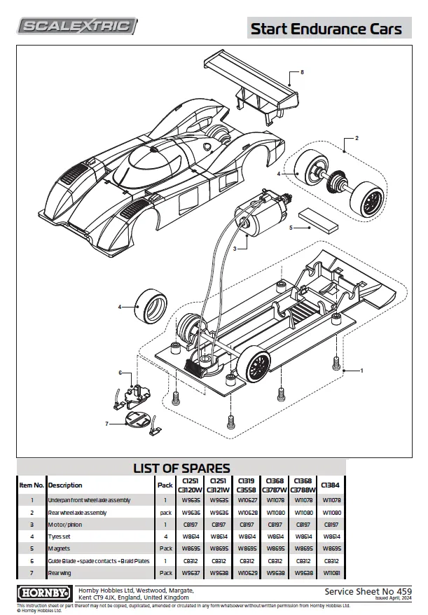 Underpan/ Front axle assembly, Start Endurance Car Underpan