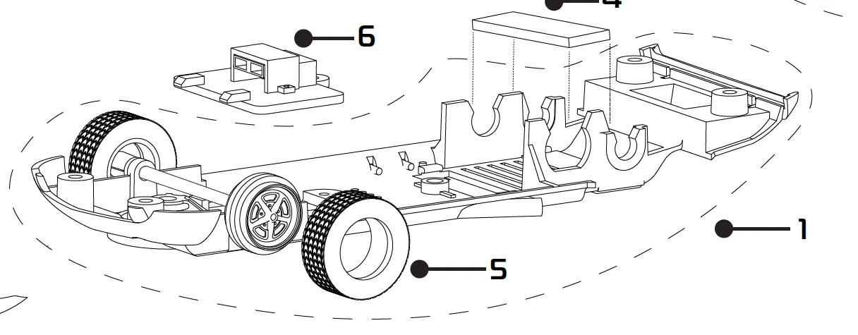 Underpan/ Front axle assembly, UNDERPAN FRT WHLS C4014