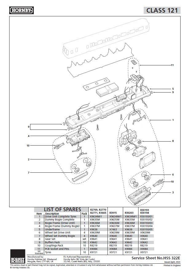 Network Rail, Class 121, '960015' - Era 11
