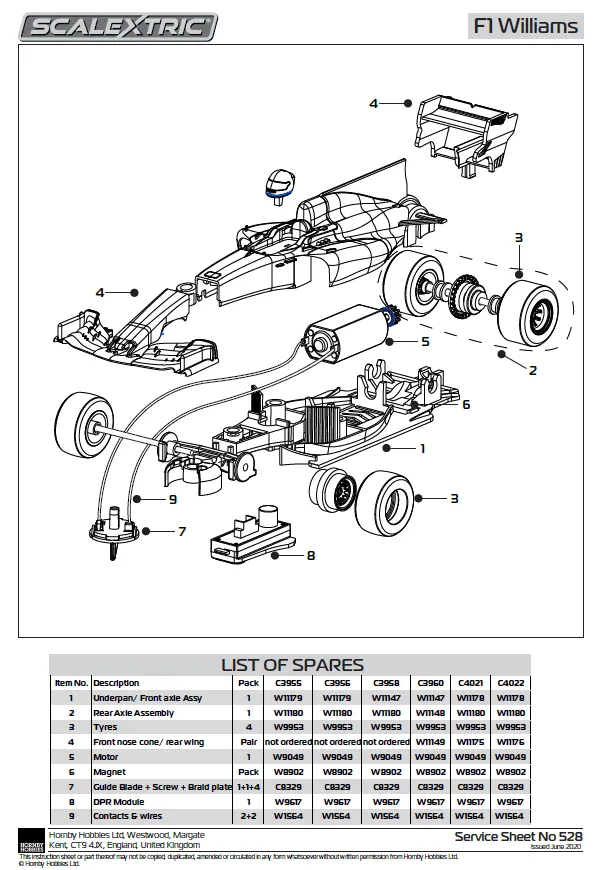 DPR unit, Vodafone McLaren Mercedes Non-Digital Module (C3043)