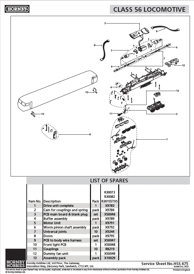 BR, Class 56, Co-Co, 56047 - Era 7