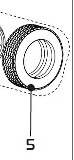 Tyre pack, Aston Martin DB5 Tyres Pack